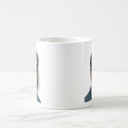 Cool Retro Gent Mug Koffiemok (Center)