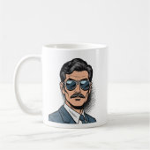 Cool Retro Gent Mug Koffiemok (Links)