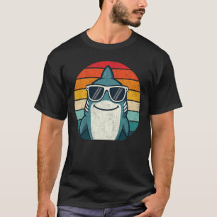 Cool retro haai classic  80s vibes grappig t-shirt