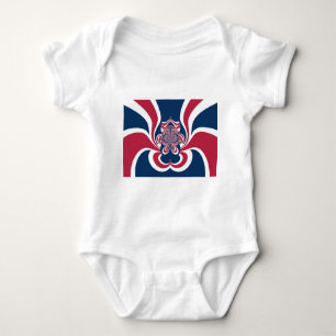 Cool Retro  Hakuna Matata Gifts trendy flag Romper