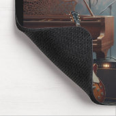 Cool Retro Instrumentaal Muismat (Hoek)