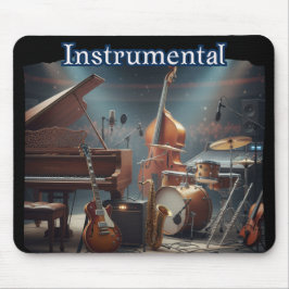 Cool Retro Instrumentaal Muismat