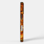 Cool Retro  Jamaica koele kleuren Case-Mate iPhone Case (Achterkant / Rechts)