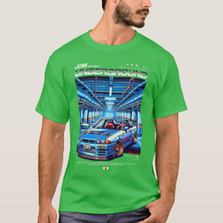 Cool Retro  Japans JDM Tokyo Japan Drift T-shirt