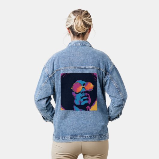Cool/Retro jeans Denim Jacket (Model)