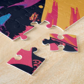 Cool/Retro Jigsaw Puzzel (Zijkant)