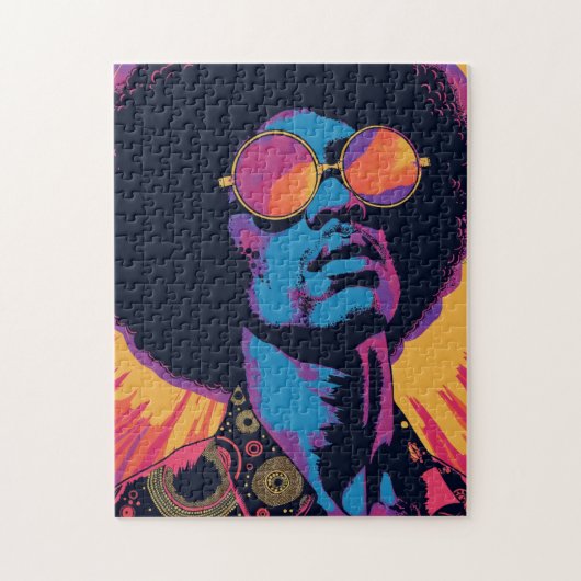 Cool/Retro Jigsaw Puzzel (Verticaal)
