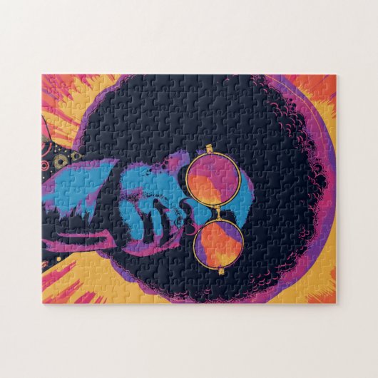 Cool/Retro Jigsaw Puzzel (Horizontaal)