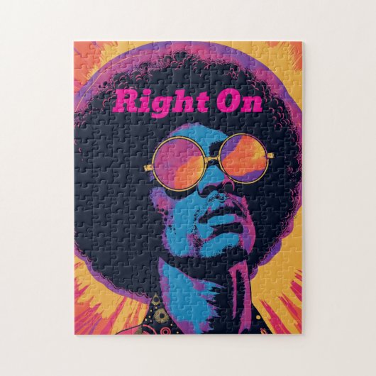 Cool/Retro Jigsaw Puzzel (Verticaal)