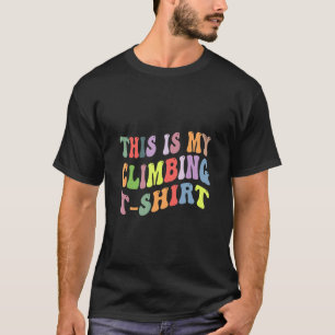 Cool Retro klimsport Dit is mijn Cli T-shirt