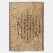 Cool Retro Koffie Deken (Voorkant Verticaal)