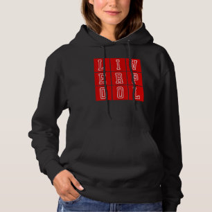 Cool Retro  Look Liverpool Hoodie
