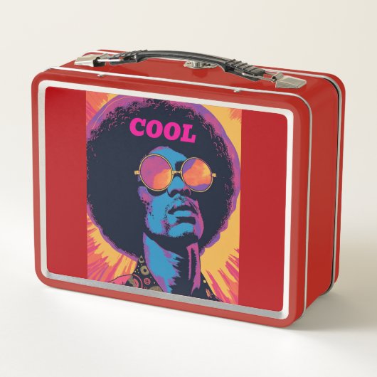 Cool/Retro lunchbox (Achterkant)