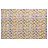 Cool Retro Mid Century Patroon Stof (Yard (91,4 cm))