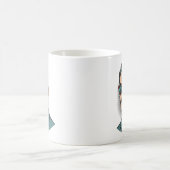 Cool Retro Mustache Man Mug Koffiemok (Center)