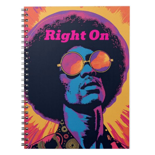 Cool/Retro-Notitieboek Notitieboek (Voorkant)