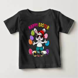 Cool retro paashaas "Happy Easter Bruh"