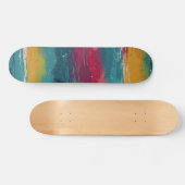 Cool Retro Persoonlijk Skateboard (Horizontaal)