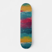 Cool Retro Persoonlijk Skateboard (Voorkant)