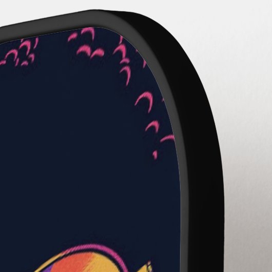 Cool/Retro Pickleball Paddle (Links Detail)