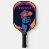 Cool/Retro Pickleball Paddle (Achterkant)
