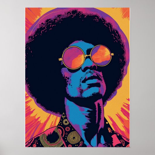 Cool/Retro-Poster Poster (Voorkant)