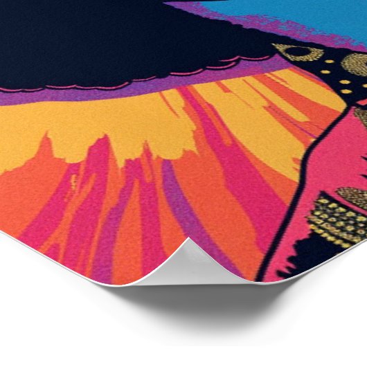 Cool/Retro-Poster Poster (Hoek)