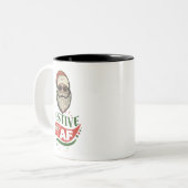 Cool Retro Santa Mok (Voorkant links)