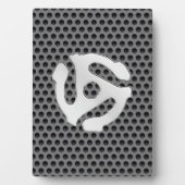 COOL Retro Silver Chrome, zoals 45 spacer DJ Fotoplaat (voorkant)