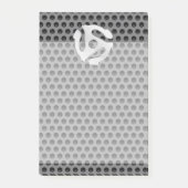 COOL Retro  Silver Chrome, zoals 45 spacer DJ Post-it® Notes (Voorkant)