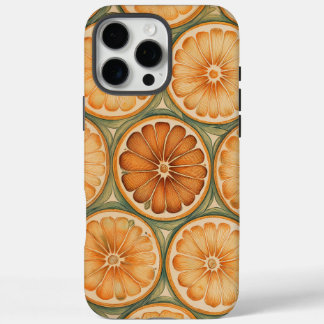 Cool Retro Sinaasappel Patroon iPhone 16 Pro Max H iPhone 16 Pro Max Hoesje