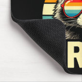 Cool Retro Six Seven Bruh Raccoon Sungles Meme 67  Muismat (Hoek)