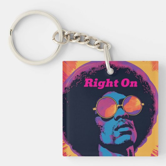 Cool/Retro-Sleutelhanger Sleutelhanger (voorkant)