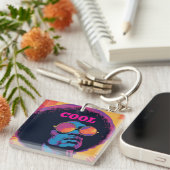 Cool/Retro-Sleutelhanger Sleutelhanger (Voorkant Rechts)