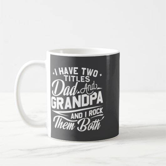 Cool Retro Style Gift For New Grandpas _2 Koffiemok (Links)