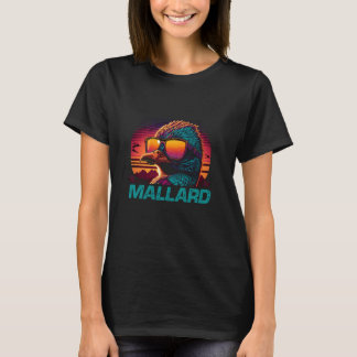 Cool Retro Sunset Zonnebril Mallard T-shirt
