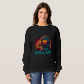Cool Retro Sunset Zonnebril Mallard Trui (Voorkant volledig)