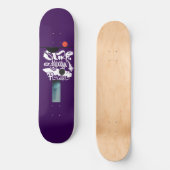 Cool Retro Surf Brooklyn Vrede Persoonlijk Skateboard (Voorkant)