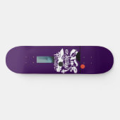 Cool Retro Surf Brooklyn Vrede Persoonlijk Skateboard (Horizontaal)