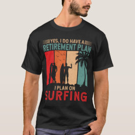 Cool Retro Surfer Surf Surfen T-shirt