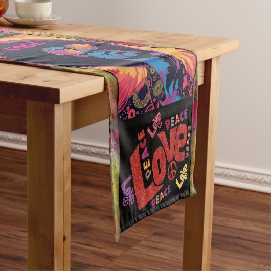 Cool/Retro Table Runner Korte Tafelloper (Voorbeeld)