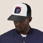 Cool/Retro Trucker Hat Pet (In situ)