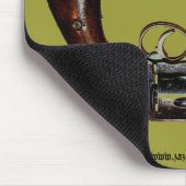Cool revolver mousepad muismat (Hoek)
