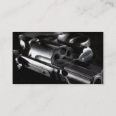 Cool revolver Visitekaartje (Achterkant)
