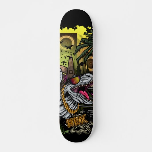 Cool REX Persoonlijk Skateboard (Voorkant)