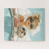 Cool Ride met Beste Vriend Legpuzzel (Horizontaal)