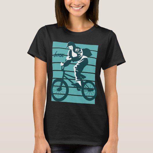 Cool Rider Design - BMX T-shirt (Voorkant)