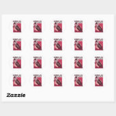 Cool Rider Design - Geniet van leven Ronde Sticker (Vel)