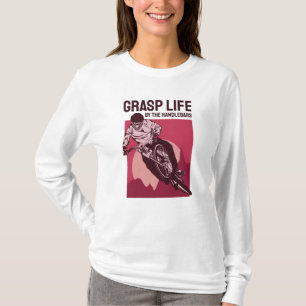 Cool Rider Design - Geniet van leven T-shirt