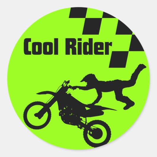Cool Rider Stickers (Voorkant)